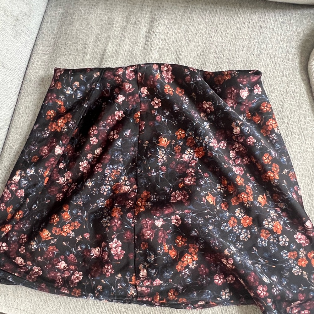 Abercrombie & Fitch Orange Pink Mini Pencil Skirt